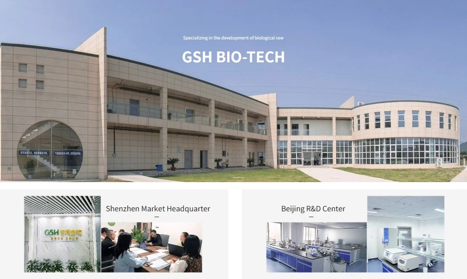 Specializing in the dewelopment of biological raw,GSH BIO-TECH